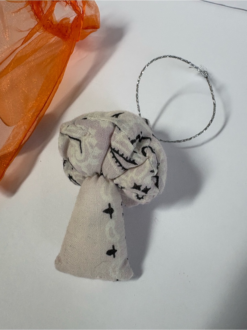 NWT Free People Psychic Outlaw Bandana Shroom Ornament - Picture 5 of 5